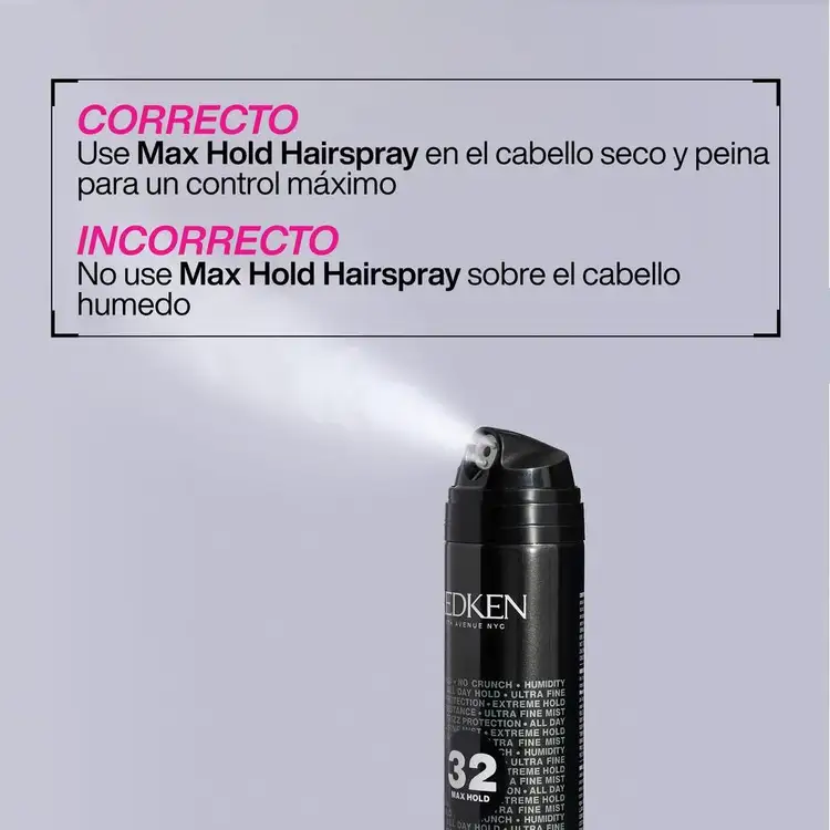 Triple Pure 32 - Spray Fijador Capilar, fijación máxima - 300 ml