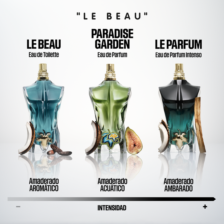 Le Beau - Eau de Toilette, fragancia fresca y tropical para hombre