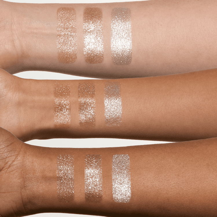 Glitterpuck - Purpurina Prensada Ojos, Cara y Cuerpo, textura gel-polvo sin manchas