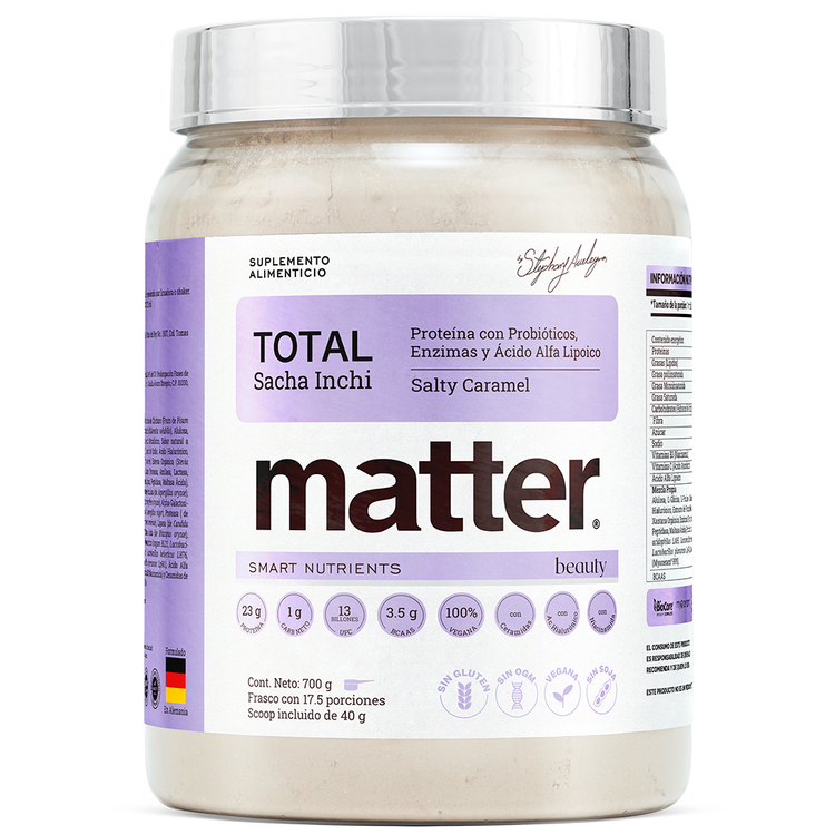 Total Sacha Inchi - Proteína con probióticos, sabor Salty Caramel