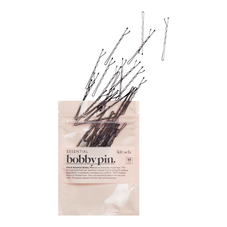Pro Bobby Pin - Pasador de Cabello Profesional - 45 piezas - Negro