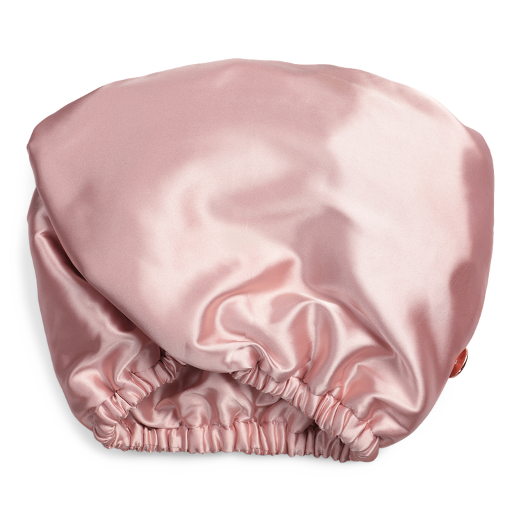 Satin Microfiber Hair Towel - Toalla Cabello de Microfibra Satinada, anti-frizz y secado rápido - Blush