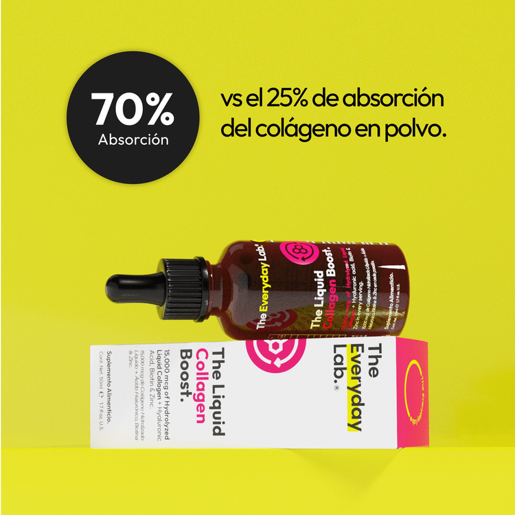 The Liquid Collagen Boost - Suplemento de Colágeno Líquido, Collagen Boost