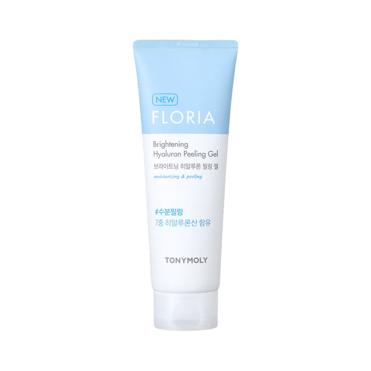 Floria Brightening Hyaluron - Gel Exfoliante Peeling, iluminador con ácido hialurónico - 50 ml