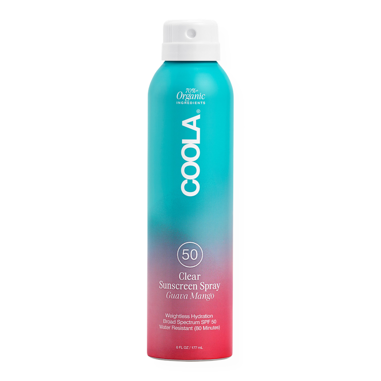 COOLA Sport - Bloqueador Solar en Spray, SPF 50 - 177 ml - Guava Mango