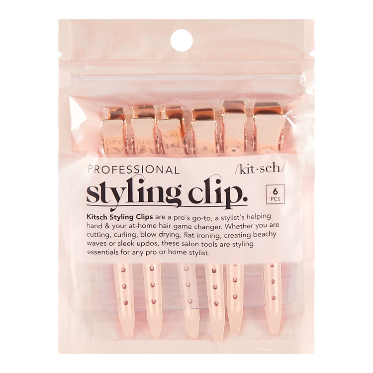 Kitsch Pro Stylin - Pasadores de Cabello, estilo profesional - Rose Gold