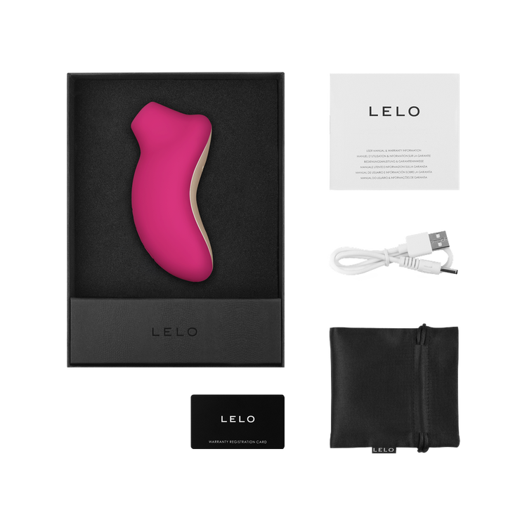 SONA - Masajeador Clitoral Sónico, tecnología SenSonic - Rosa