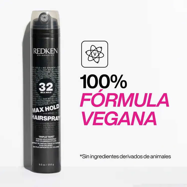 Triple Pure 32 - Spray Fijador Capilar, fijación máxima - 300 ml