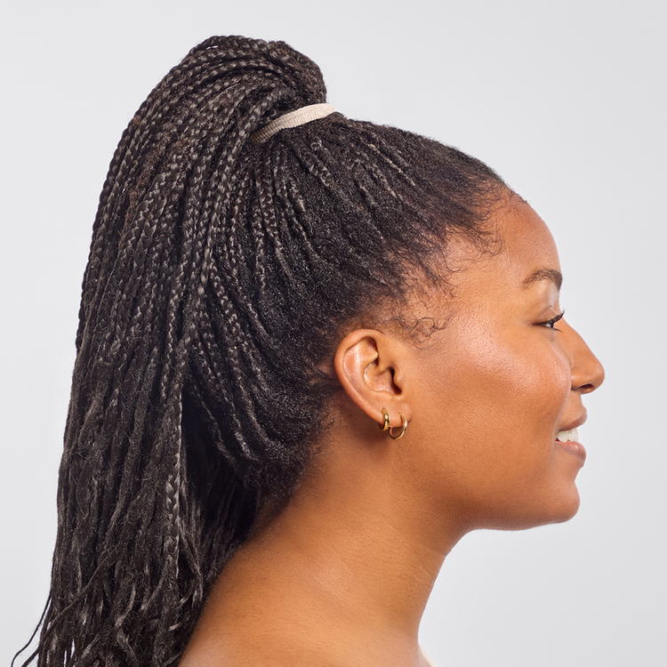 Seamless Hair Elastics - Liga para Cabello sin Costuras, sin jalar ni romper - Set 8 piezas - Rosewood