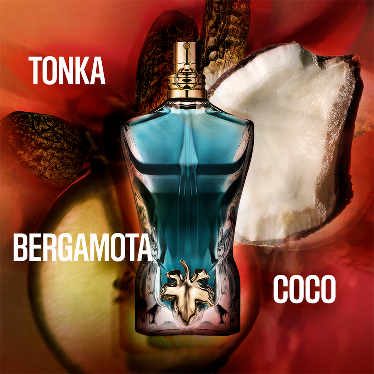 Le Beau - Eau de Toilette, fragancia fresca y tropical para hombre