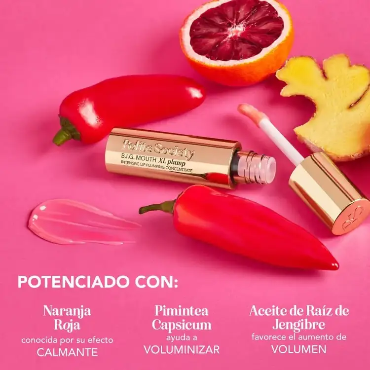 B.I.G. Mouth XL Plump - Concentrado Labial Intensivo, plumping con efecto tingle - 0.16 oz