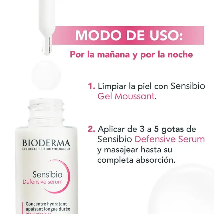 Sensibio Defensive - Sérum Calmante, anti-envejecimiento piel sensible - 30 ml