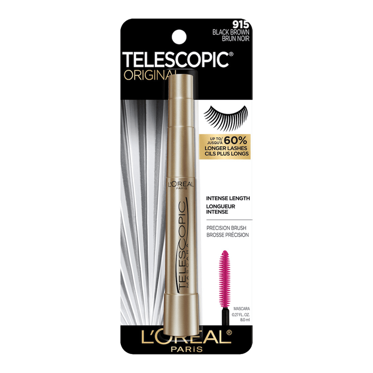 False Lash Telescopic - Máscara de Pestañas, alargadora waterproof - 9 ml - Magnetic Black