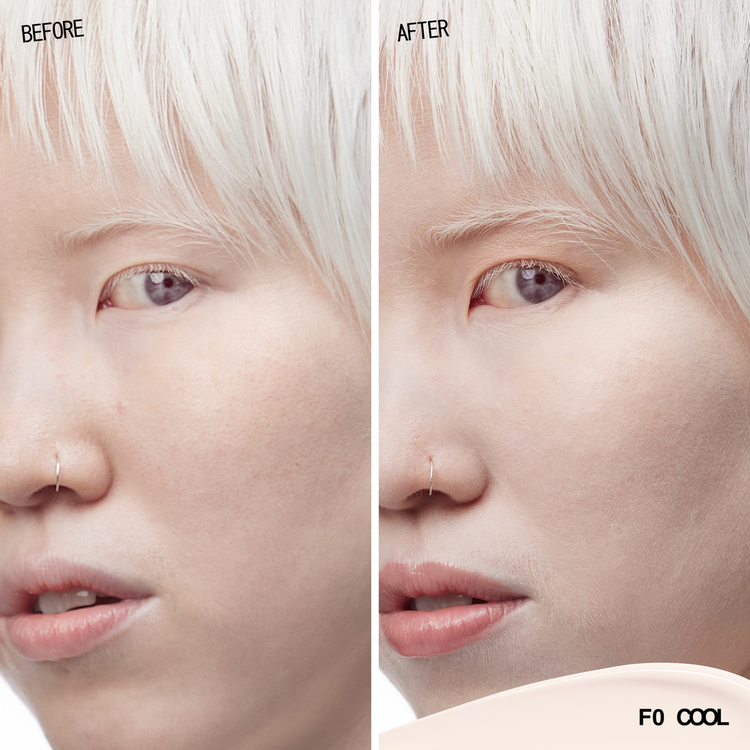 The Performer Skin-Focused - Base de Maquillaje Híbrida, cobertura media construible y transpirable