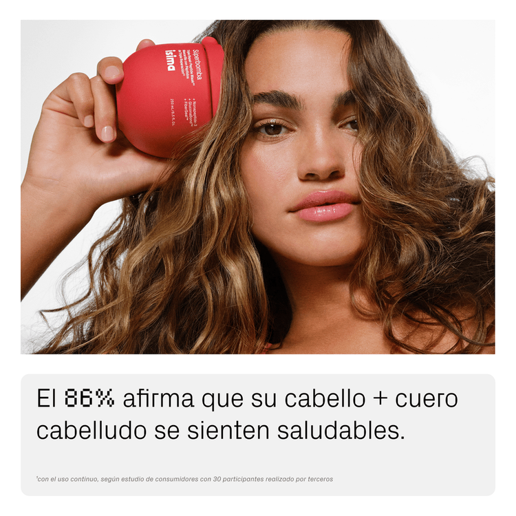 Súperbomba Triple Repair - Mascarilla Capilar con Péptidos, reparación triple acción