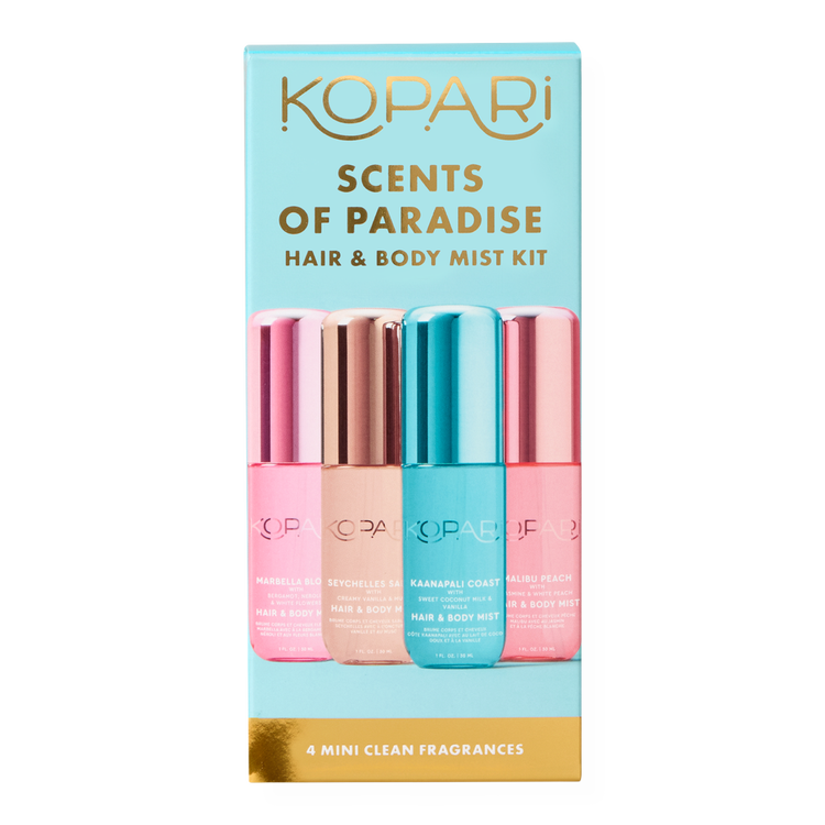 Scents Of Paradise - Mist Kit Cabello y Cuerpo, fragancia en bruma - Kopari
