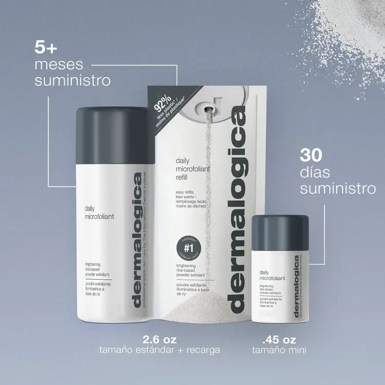Daily Microfoliant - Exfoliante Facial en Polvo, suavizante e iluminador diario - 74 g