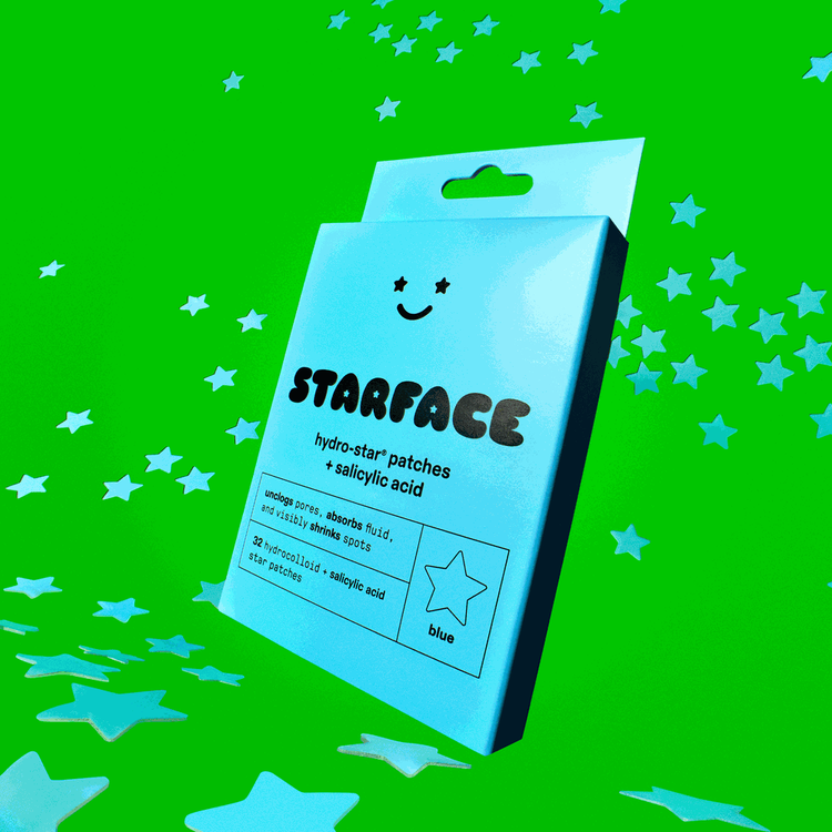 Hydro-Star® + Salicylic Acid - Parches hidrocoloides con ácido salicílico, desobstruye los poros y reduce los barros