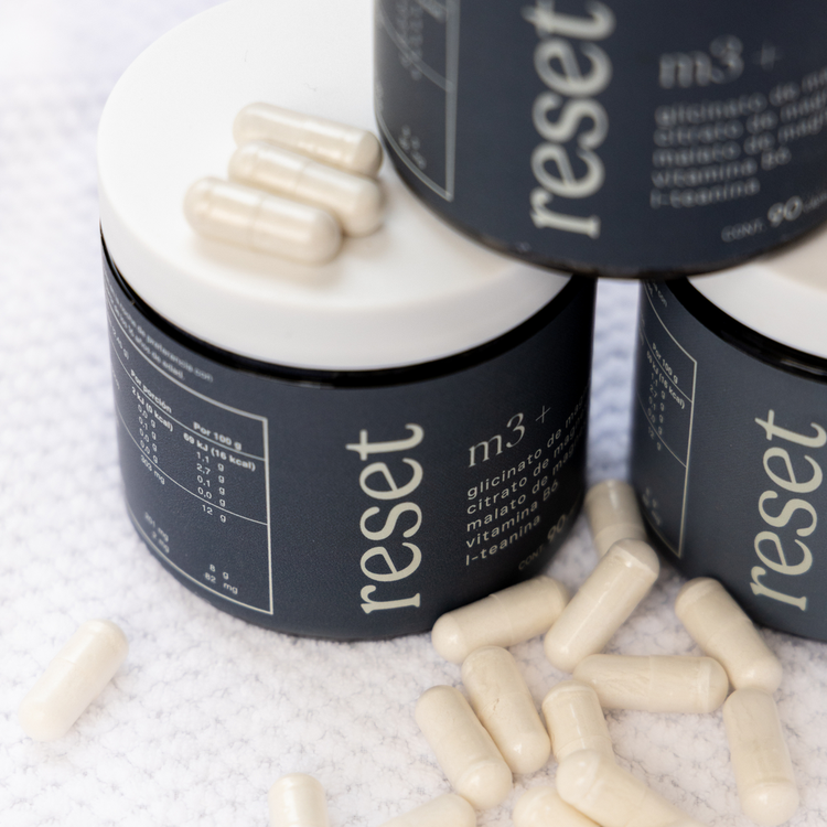 Reset M3 - Suplemento de Belleza, colágeno y biotina - 90 cápsulas
