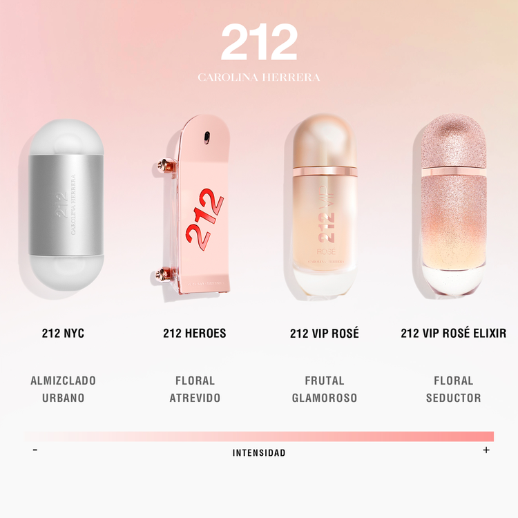 212 Vip Rosé Elixir - Eau De Parfum, aroma frutal