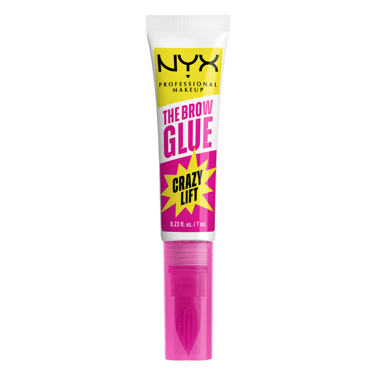 NYX Professional Makeup The Brow Glue - Gel Fijador de Cejas, hold extremo 16h - 5 g - Clear