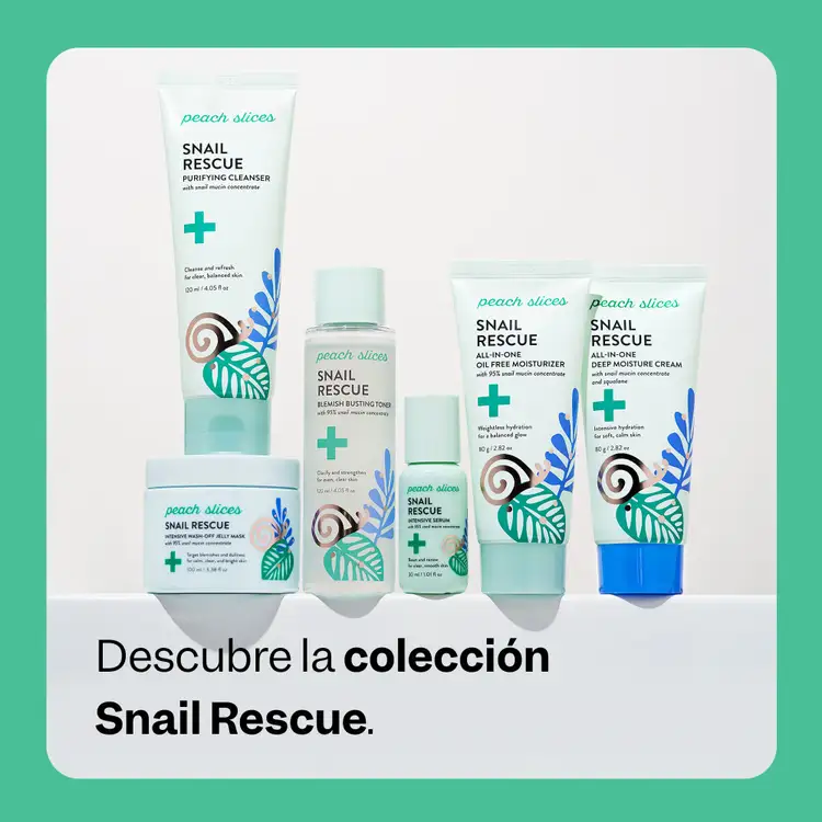 Snail Rescue - Mascarilla Facial Jelly Wash-Off, con 95% mucina de caracol - 100 ml