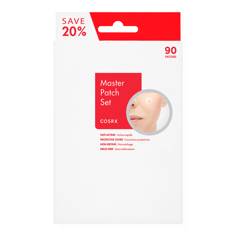 Acne Pimple Master Patch - Parche para Granos, hidrocloide absorbente - Set 90 unidades