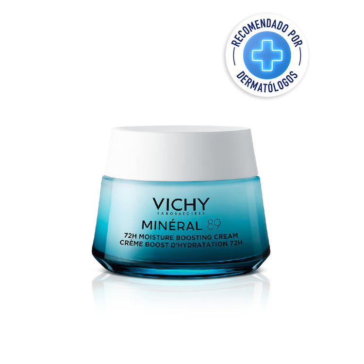 Minéral 89 - Crema Hidratante Potenciadora de Humedad, con agua termal volcánica y ácido hialurónico