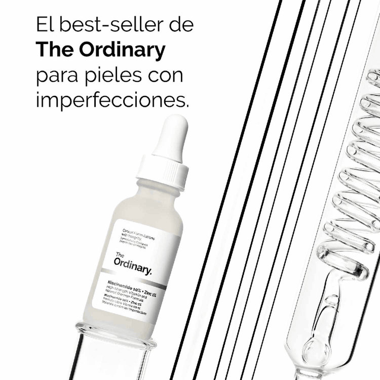 Niacinamide 10% + Zinc 1% - Sérum Control de Brillo, sin aceite - 30 ml