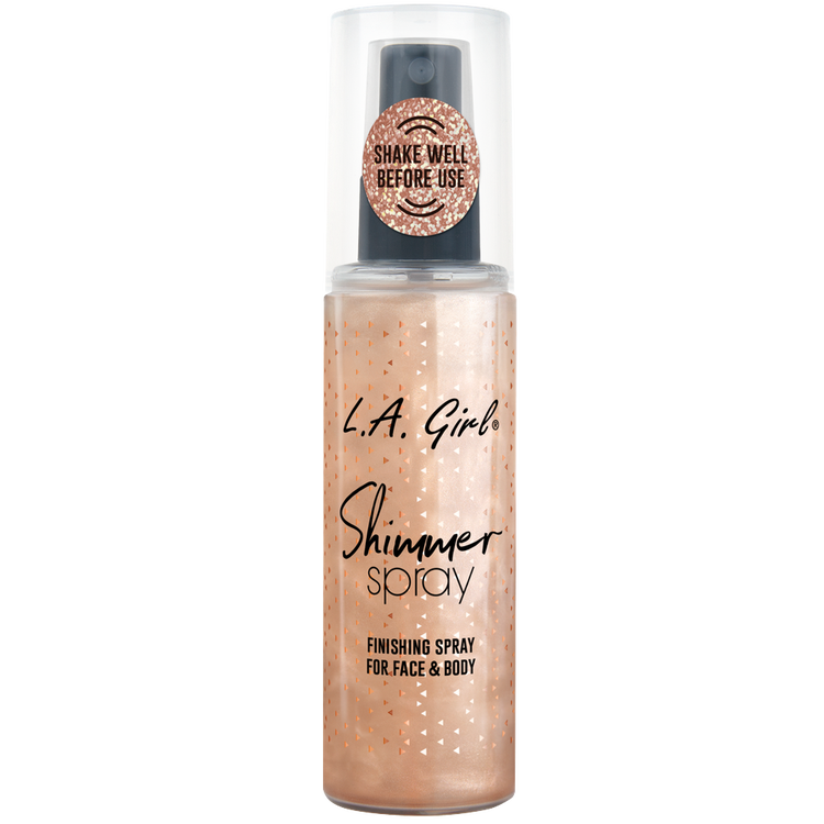 Shimmer Spray - Spray Iluminador con Shimmer, efecto glow duradero - 79 ml - Rose Gold