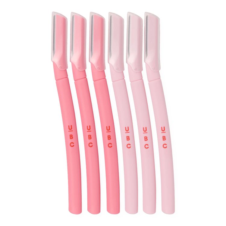Ulta Beauty Collection - Brow Razors, multiusos ceja y vello facial - Set 6 piezas