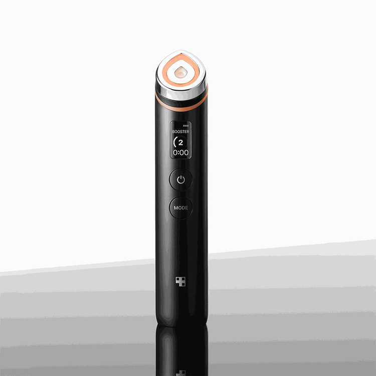Age-R Booster Pro - Dispositivo de cuidado facial, Electroporación + Microcorriente + EMS + LED