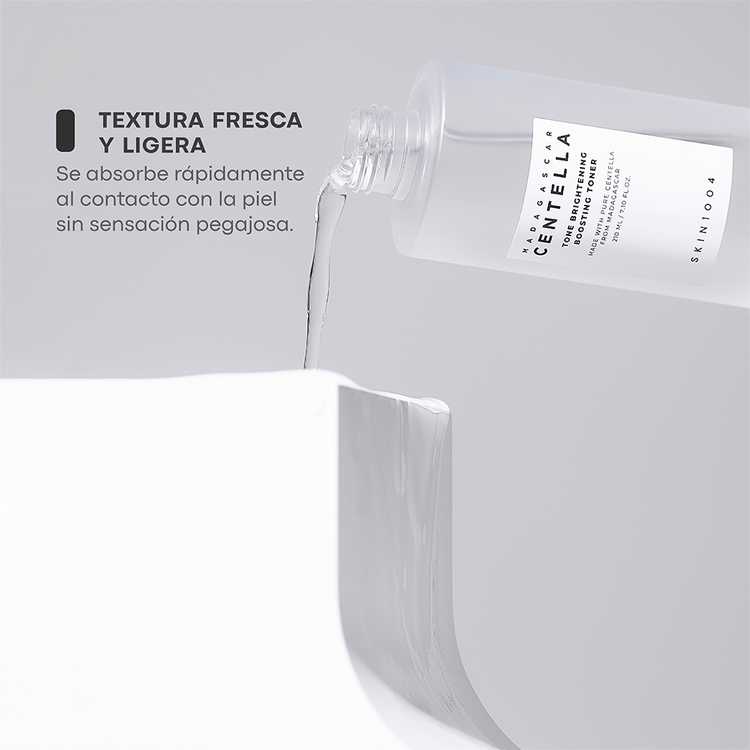 Madagascar Centella - Toner facial aclarante, ayuda a absorber mejor tu rutina
